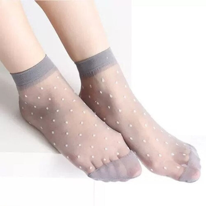 Summer Short Thin Transparent Socks