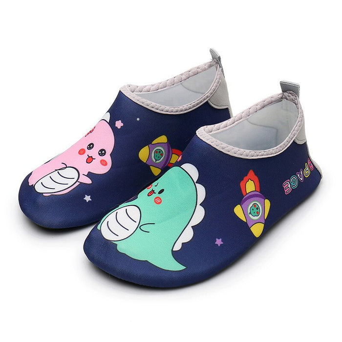 Quick Dry Little Kids Printed Aquatic Shoes