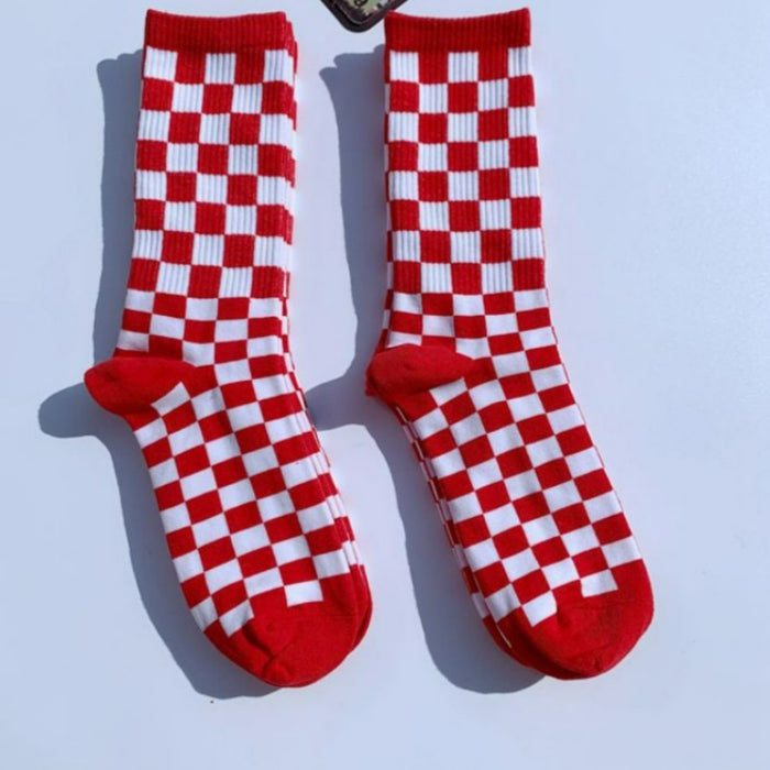 Printed Long Skateboard Socks