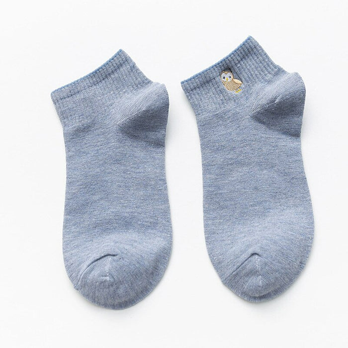 Solid Color Thick Warm Socks For Kids