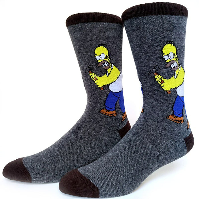 Cartoon Printed Street Wear Casual Socks