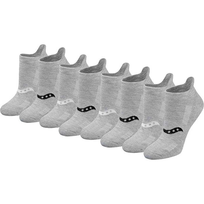 Pack Of 8 Athletic Low Cut Cushioned Socks