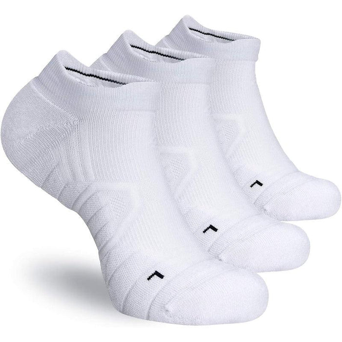 3 Pairs Athletic Anti Blister Running Socks - Performance and Comfort