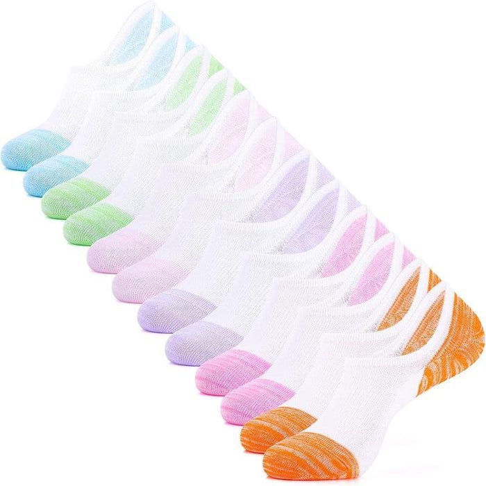 Casual Non Slip Toe Socks Pack Of 6