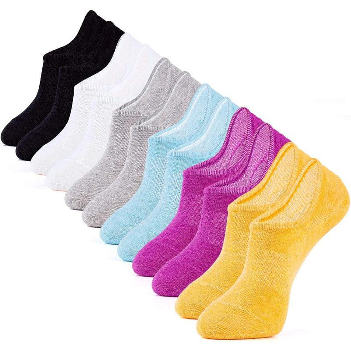 Casual Non Slip Toe Socks Pack Of 6