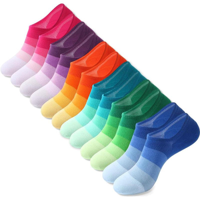 Casual Non Slip Toe Socks Pack Of 6