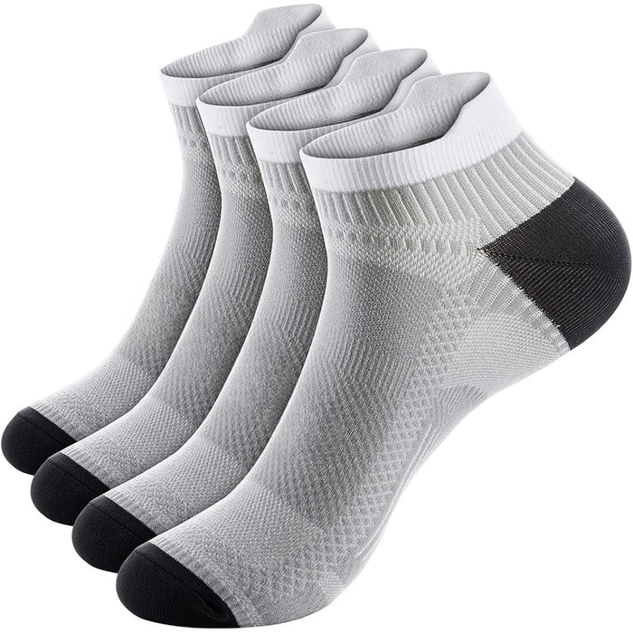 Compression Antimicrobial Socks For Running 2 Pack