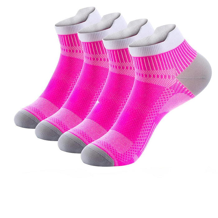 Compression Antimicrobial Socks For Running 2 Pack