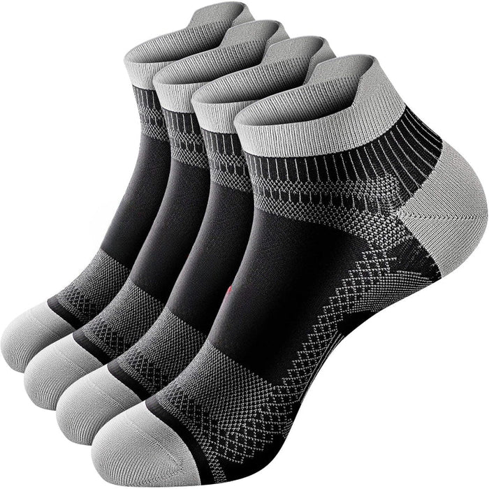 Compression Antimicrobial Socks For Running 2 Pack