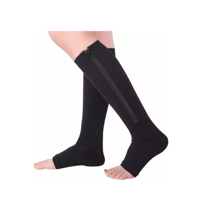 Women's Open Toe Planter Compression Socks