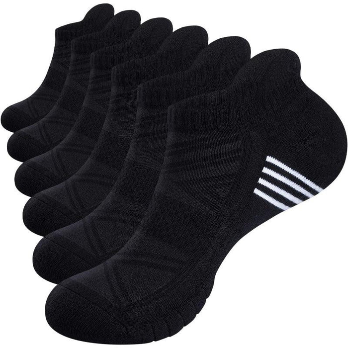 Cushioned Running Anti Blister 6 Pairs Socks