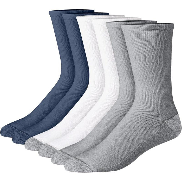 Max Cushioned Crew Toe Socks Pack Of 6