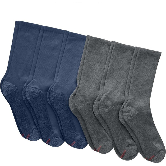 Max Cushioned Crew Toe Socks Pack Of 6