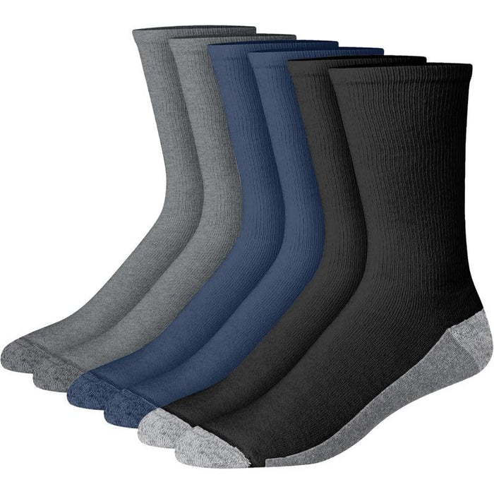 Max Cushioned Crew Toe Socks Pack Of 6