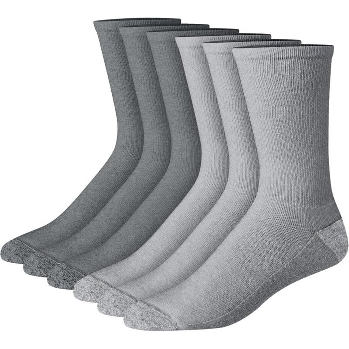 Max Cushioned Crew Toe Socks Pack Of 6