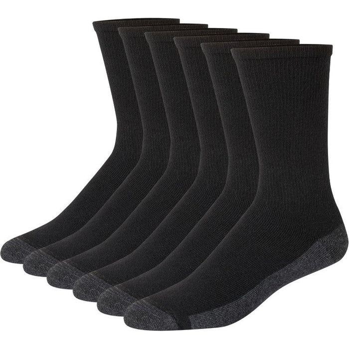 Max Cushioned Crew Toe Socks Pack Of 6