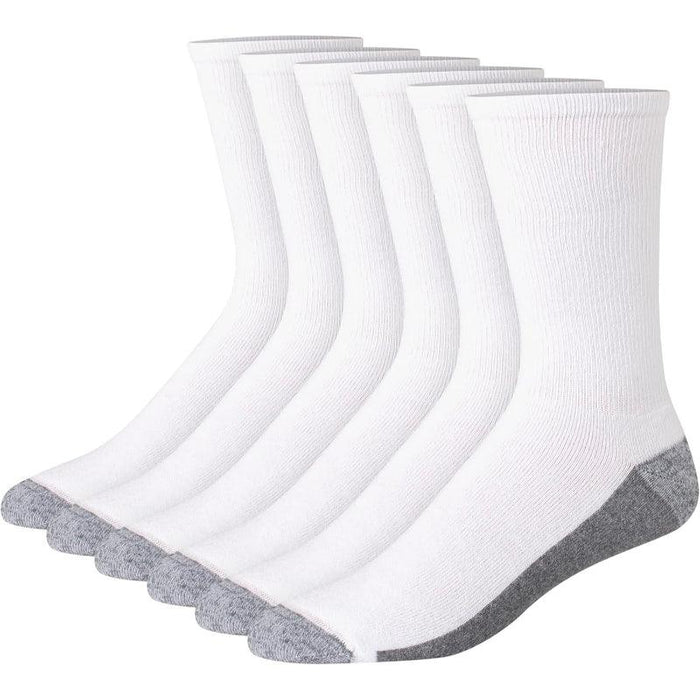 Max Cushioned Crew Toe Socks Pack Of 6