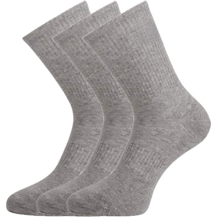 Pack Of 3 Athlete Odor Resistant Crew Antimicrobial Socks