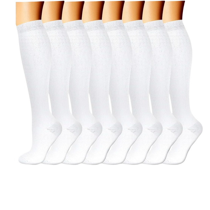 Pack Of 8 Design Compression Socks