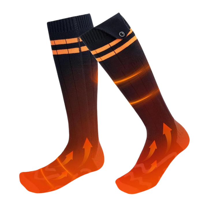 Rechargeable Heated Socks With Adjustable Temperature Control