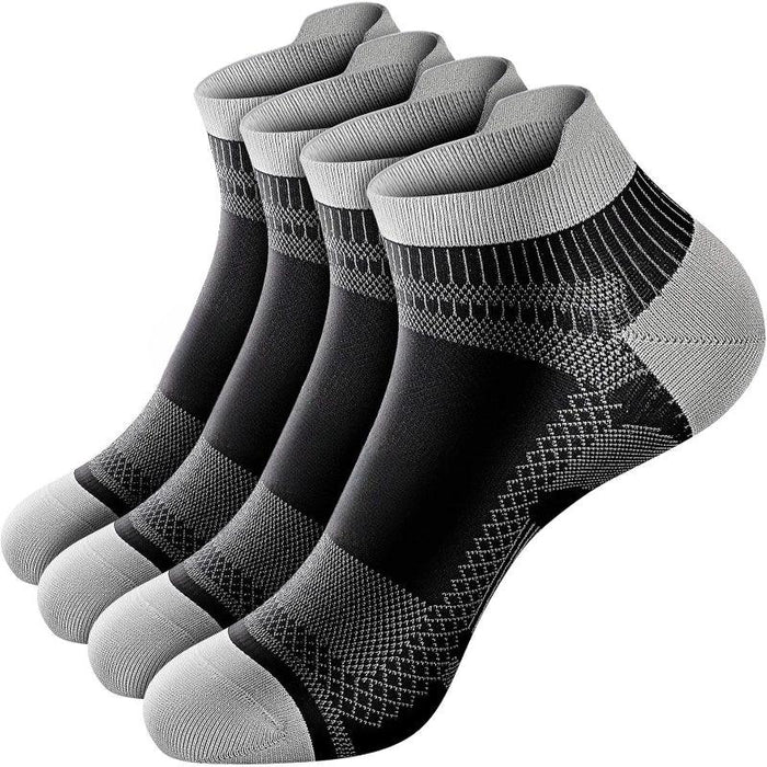 2 Pairs Regular Fit Ankle Support Socks - Comfort and Performance