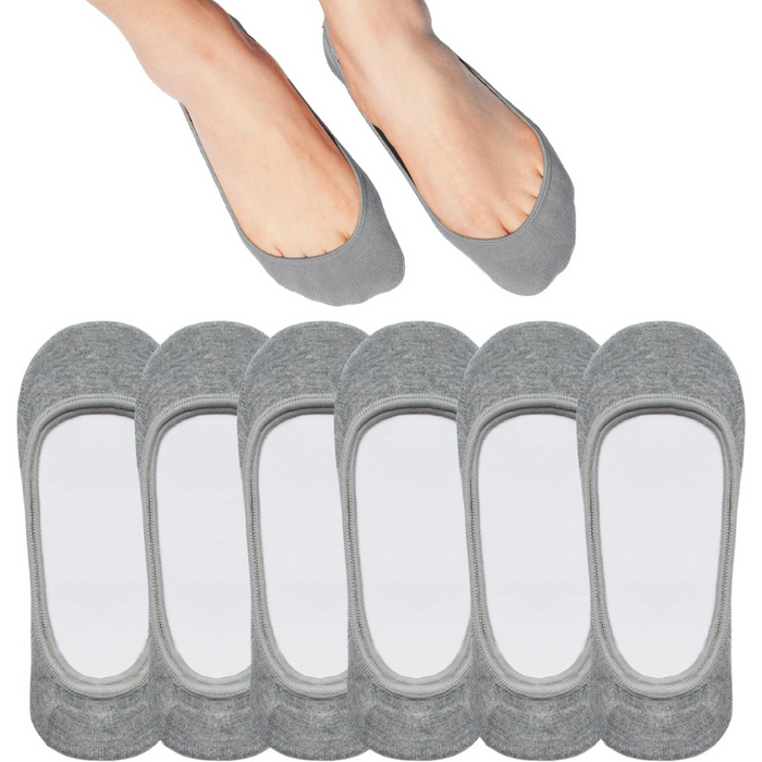 Multi Pack Hidden Grip Low Cut Socks