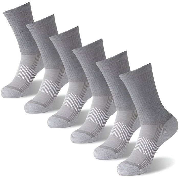 6 Pairs Copper Ion Arthritis Socks - Arch Support and Stability