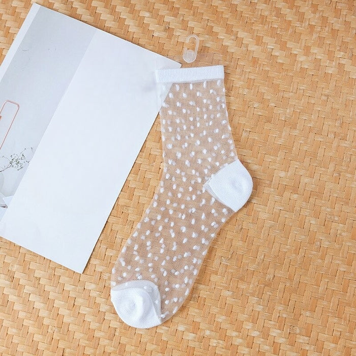 Lace Summer Ultra Thin Transparent Socks