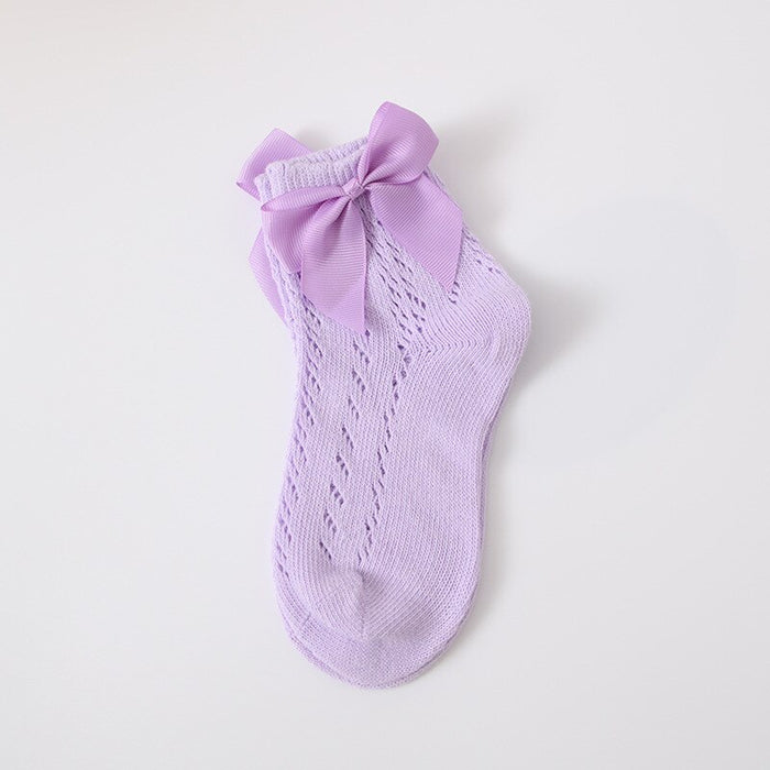 Girls Short Cotton Casual Kids Socks