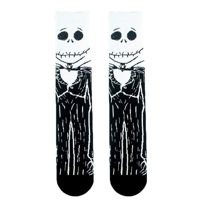 Black Ghost Men Casual Socks