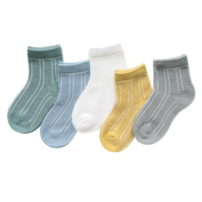 Casual Cotton Mesh Socks