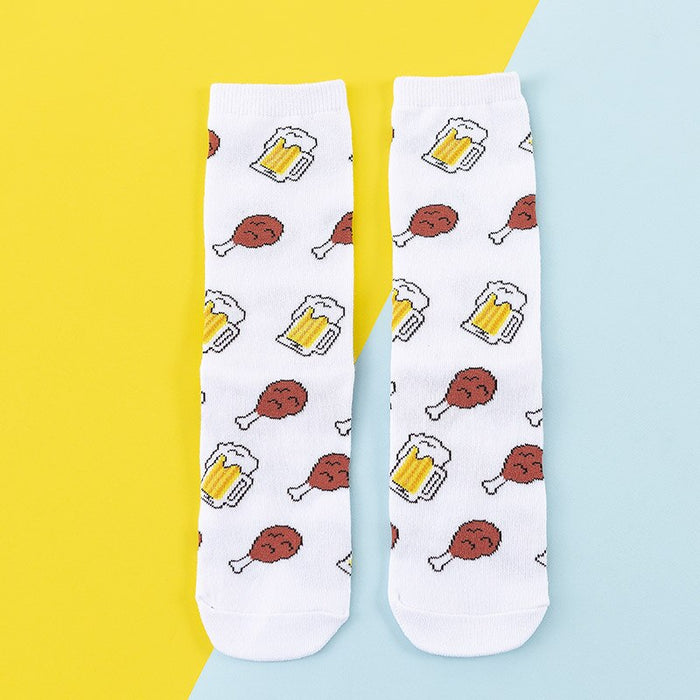 Casual Fruit Printed Socks