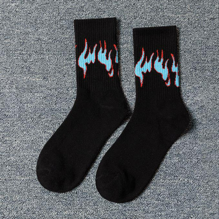Long Printed Socks For Men