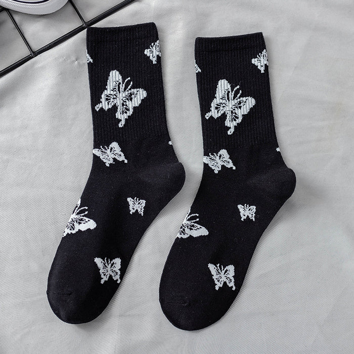 Long Printed Socks For Men