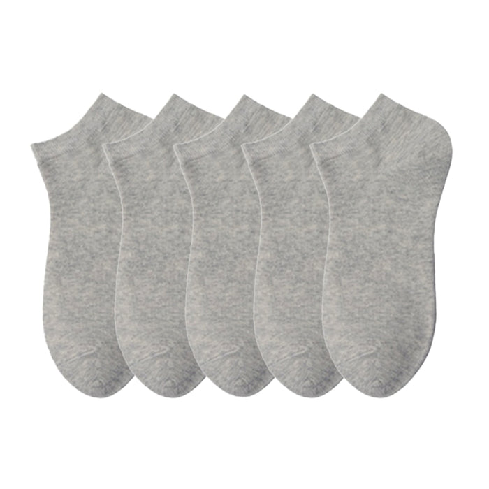 Casual Short Ankle Solid Color Socks