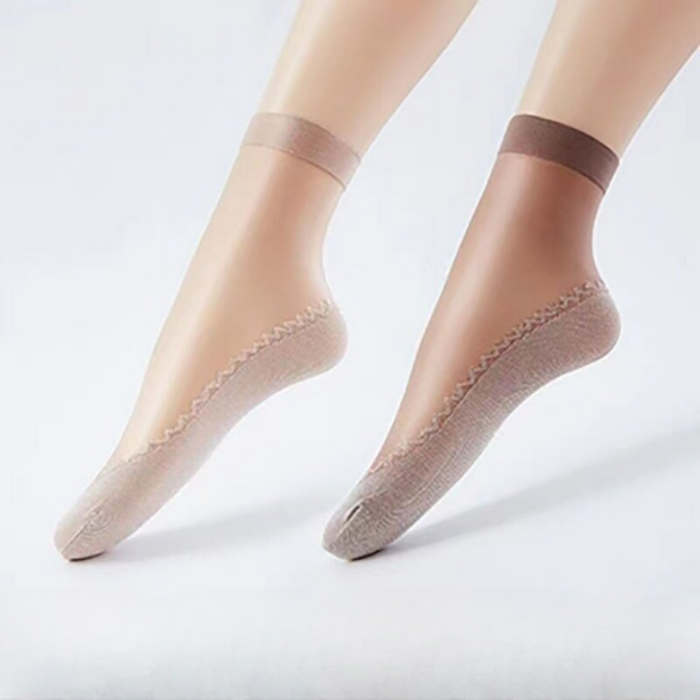 Sweat Absorbing Transparent Socks