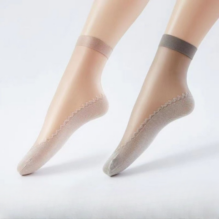 Sweat Absorbing Transparent Socks