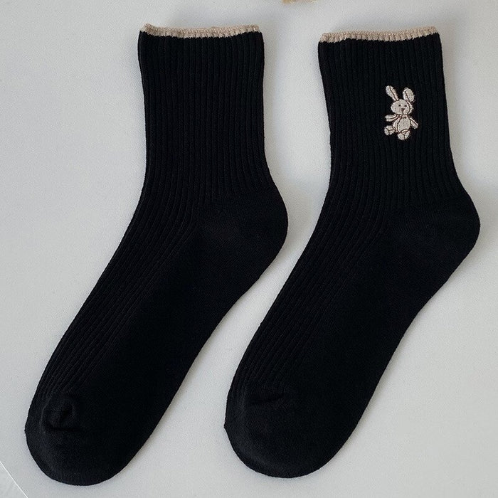 Casual Rabbit Printed Socks