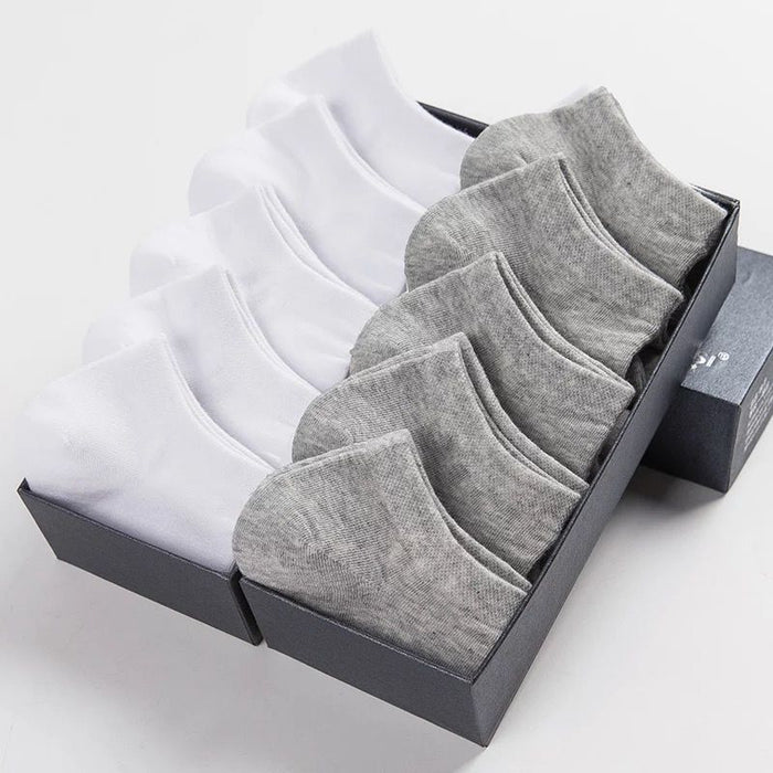 Solid Color Socks for Men