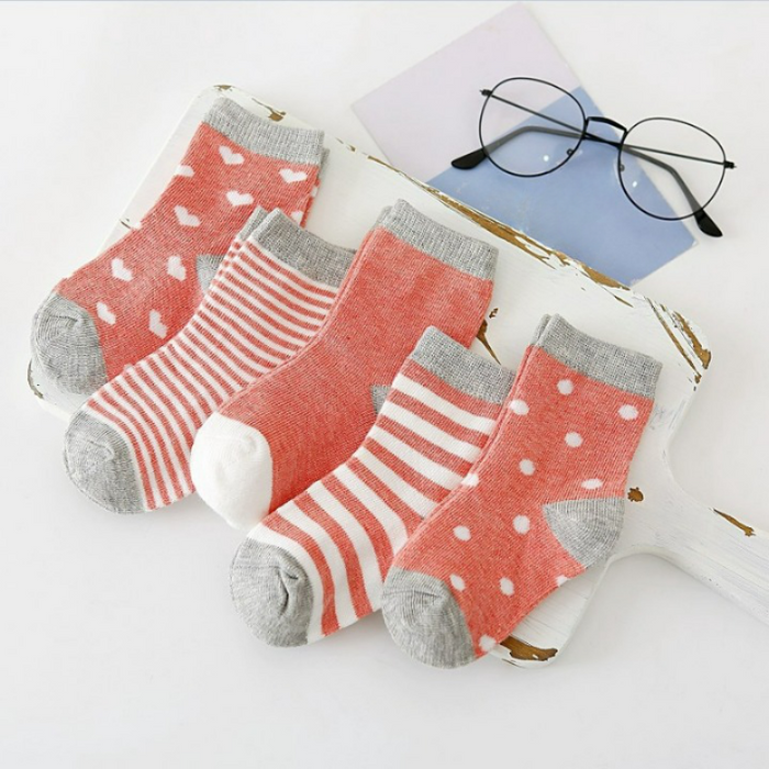 Fadeless Designed Cotton Socks