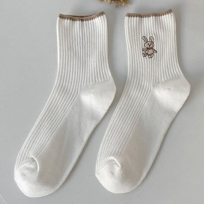 Casual Rabbit Printed Socks
