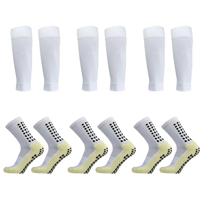 Pack Of 3 Athletic Grip Socks