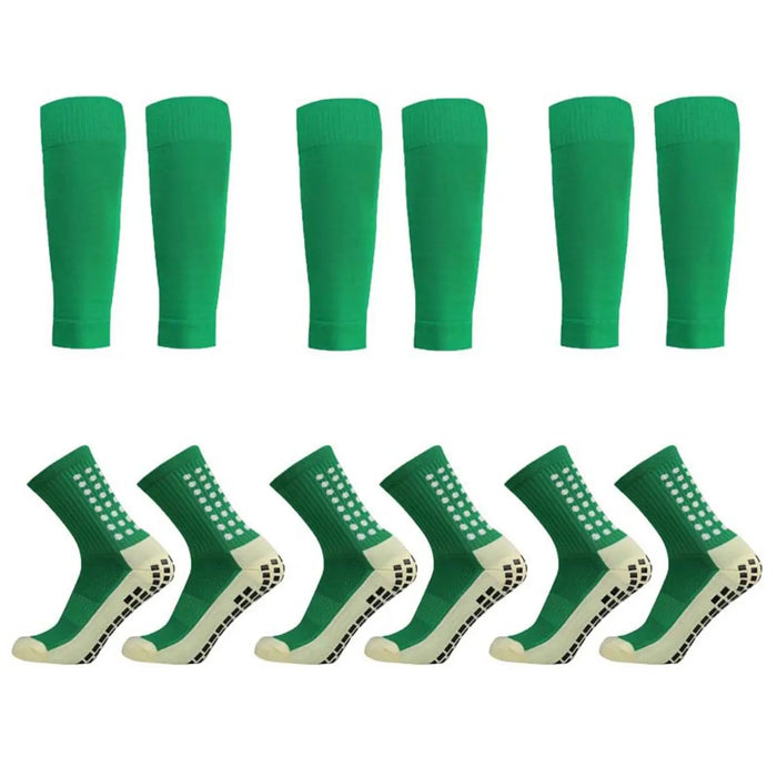 Pack Of 3 Athletic Grip Socks