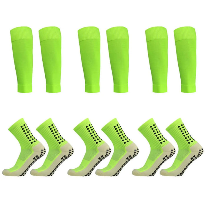 Pack Of 3 Athletic Grip Socks