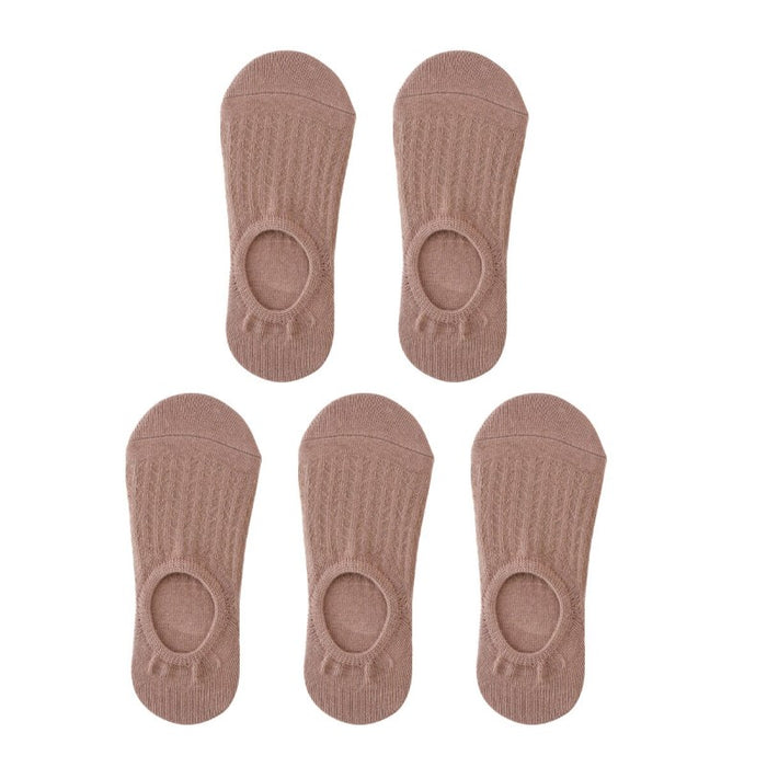 Women's Invisible Summer Silicone Non-slip Boat Socks