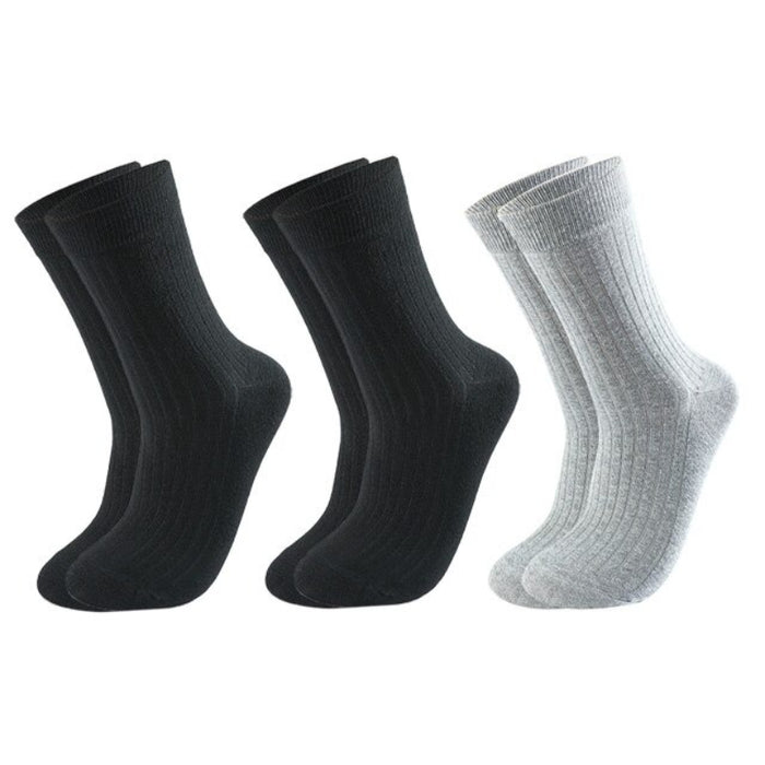 3 Pairs Of Casual Warm Winter Men's Socks