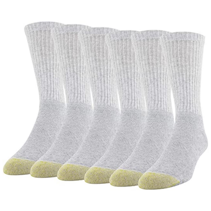 6 Sets Gray Men's Socks