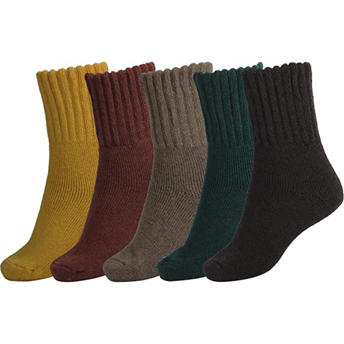 Thick Warm Socks For Women - 5 Pairs