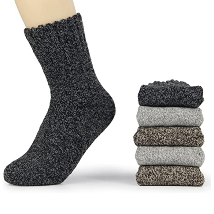 3 Pairs Of Thick Warm Socks For Women