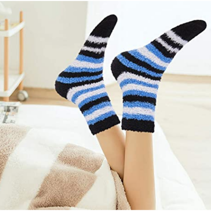 Fuzzy 6 Pairs Women's Socks